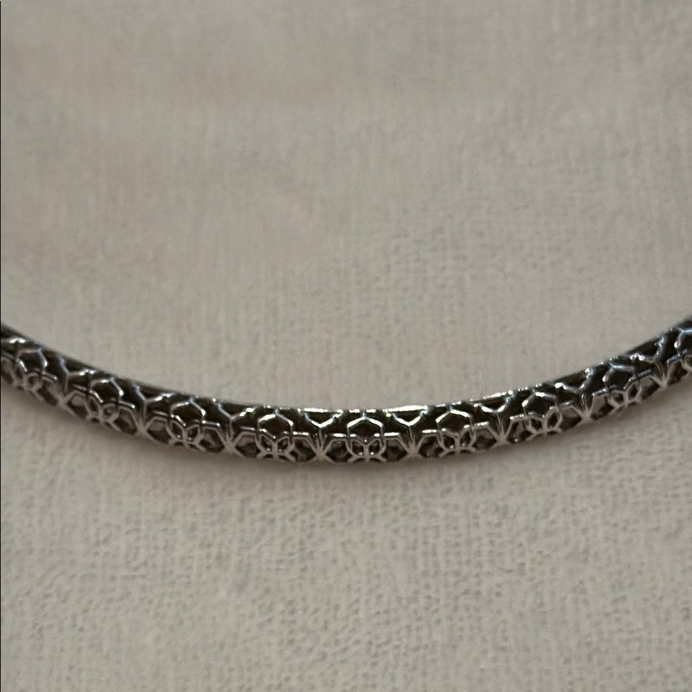 Kendra Scott Silver Adjustable Chocker Necklace - Picture 6 of 6